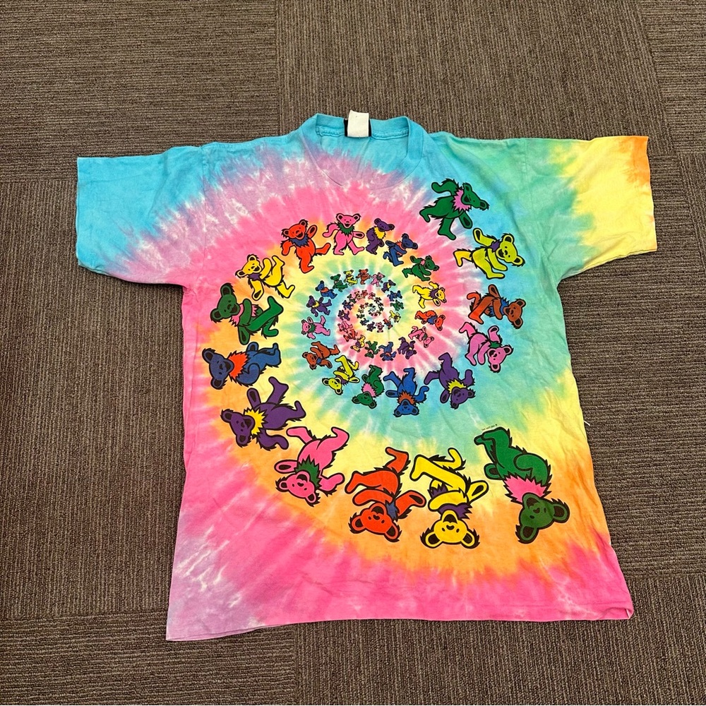 Grateful Dead Vintage 90s Tie Dye Tshirt